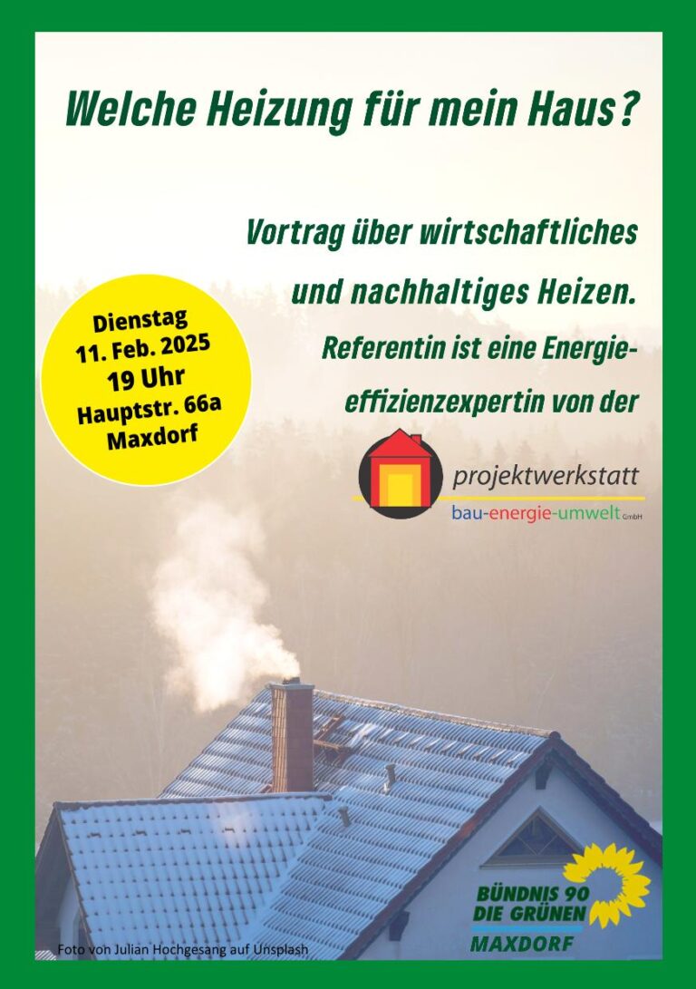 Heizen: Vortrag der Energieeffizienzexpertin Sara Wagner-Mergen
