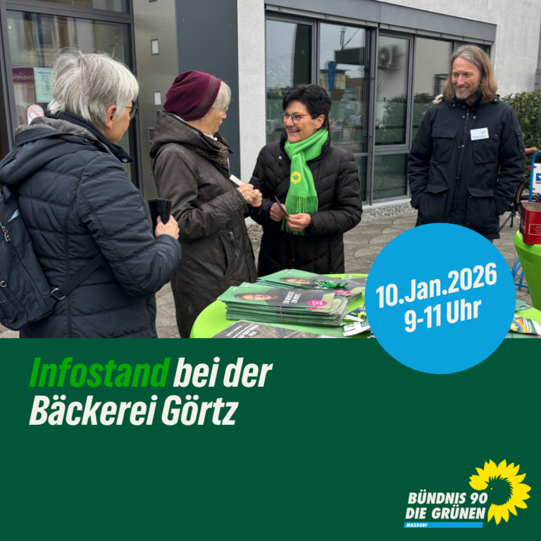 Infostand am Bäckerei Görtz