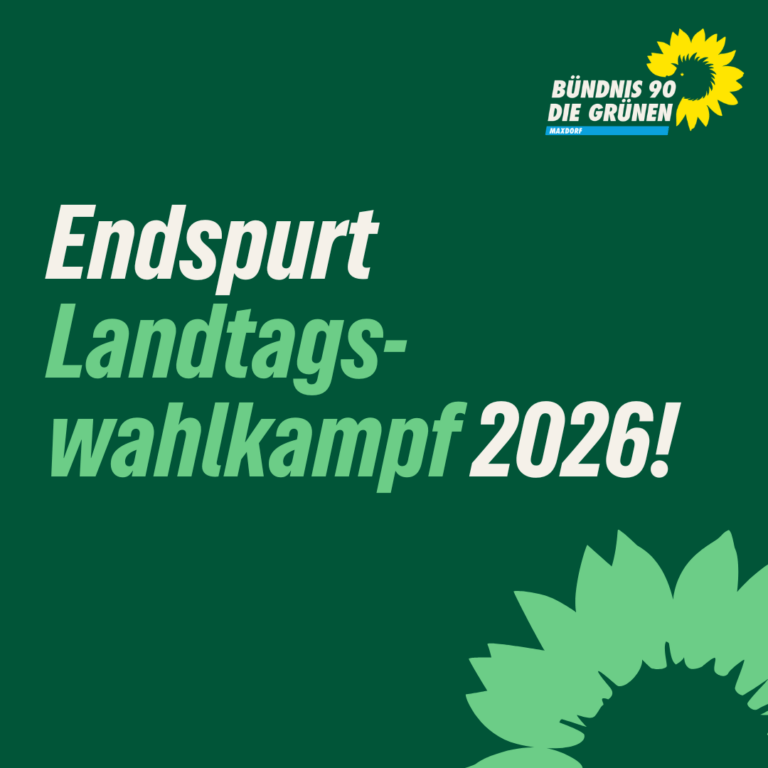 Endspurt Landtagswahlkampf 2026